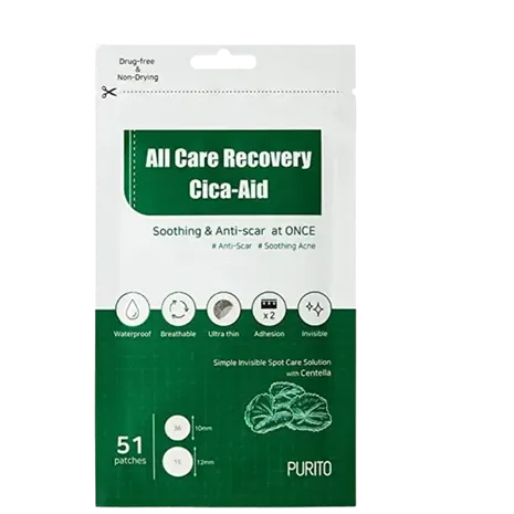PURITO - All Care Recovery Cica-Aid 51 Paches