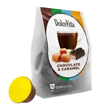Dolce Vita Caramel Chocolate 16 pods for Dolce Gusto