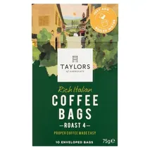 Taylors Rich Italian Coffee Bags Roast 4