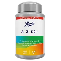 Boots A-Z 50+ 180 Tablets (6 month supply)