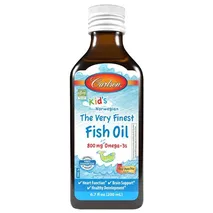CarlsonLabs Kid's The Very Finest Fish Oil, 800mg Just Peachie - 200 ml.