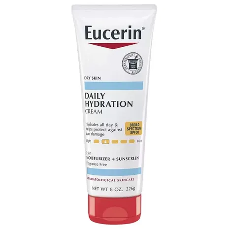 Eucerin Daily Hydration Cream SPF 30  8 oz India