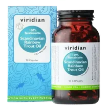 Viridian Scandinavian Rainbow Trout Oil Capsules 90