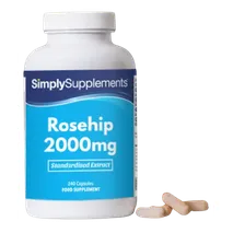 Simplysupplements Rosehip Capsules 2,000mg 240 Capsules