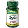 Nature's Bounty Biotin 5000 MCG - 60 Tabs