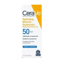 CeraVe Hydrating Mineral Face Sunscreen SPF 50