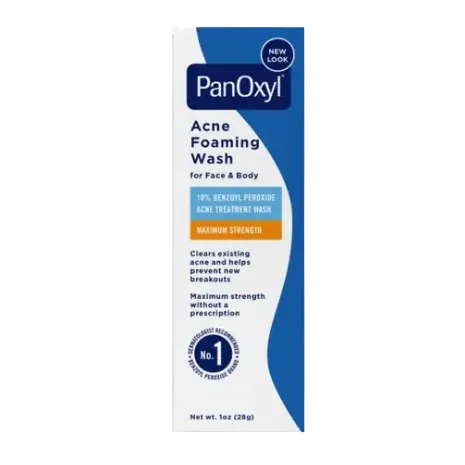 PanOxyl Foaming Acne Wash Maximum Strength 10% Benzoyl Peroxide - 1.0 oz