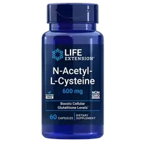 Life Extension N-Acetyl-L-Cysteine, 600mg - 60 caps