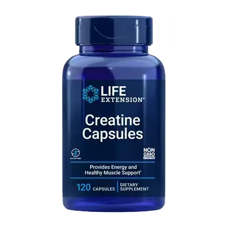 Life Extension Creatine Capsules - 120 caps