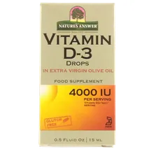 NATURE'S ANSWER Liquid Vitamin D3 Drops 15ML