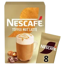 Nescafe Toffee Nut Latte Instant Coffee (8 Sachets)