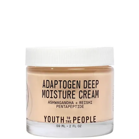 Youth To The People Full size Adaptogen Deep Moisture Cream with Ashwagandha + Reishi 59ML