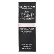 Revolution Skincare 10% Niacinamide + 1% Zinc Blemish & Pore Refining Serum 30ml