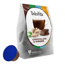 Dolce Vita Ginger Chocolate 16 pods for Dolce Gusto
