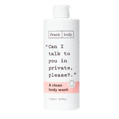 FRANK BODY CLEAN BODY WASH: UNSCENTED 360ML