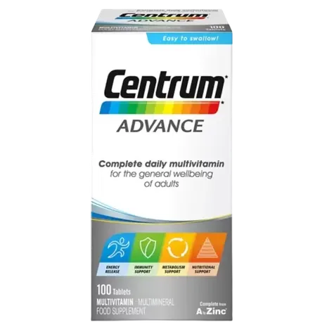Centrum Advance Multivitamins & Minerals - 100 Tablets