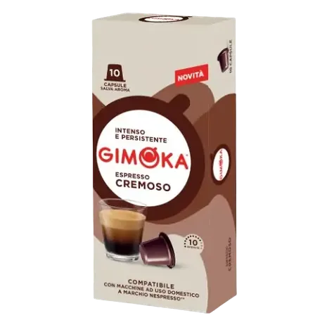 Gimoka Cremoso 10 pos for Nespresso