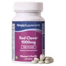 Simplysupplements Red Clover 1,000mg 120 Tablets