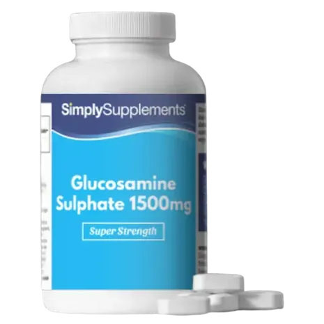 Simplysupplements Glucosamine Sulphate 1,500mg Tablets 120 Tablets (60+60)