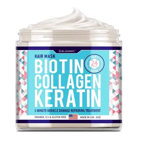Bloomy Biotin Collagen Keratin Treatment  8 oz