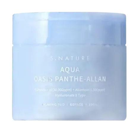 S.Nature Aqua Oasis Panthe-Allan Calming Pad  60 Pcs pack