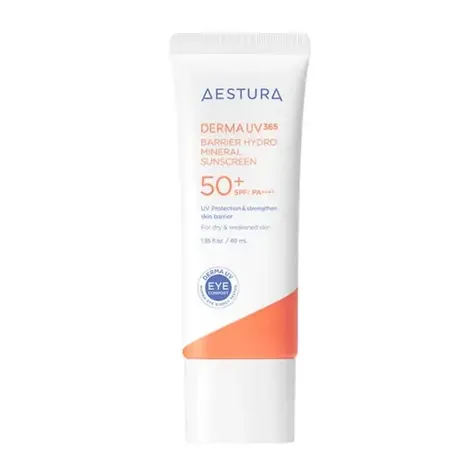 Aestura - Derma UV 365 Barrier Hydro Mineral Sunscreen SPF50+ PA++++ - 40ml