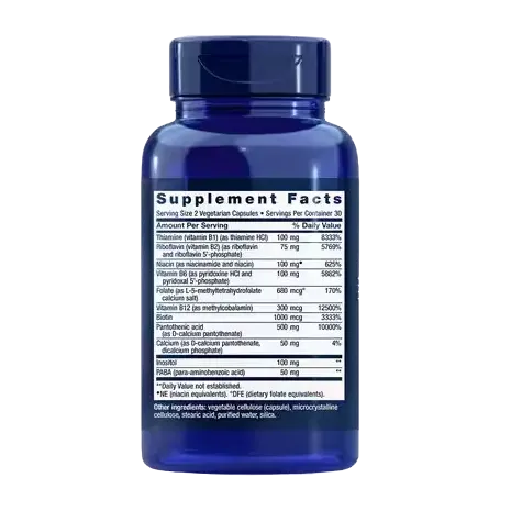 Life Extension Bio-Active Complete B-Complex - 60 vcaps