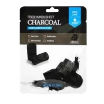 3W Clinic - Fresh Charcoal Mask Sheet - 1pc
