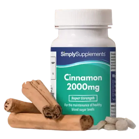 Simplysupplements Cinnamon Extract Tablets 2,000mg 120 Tablets