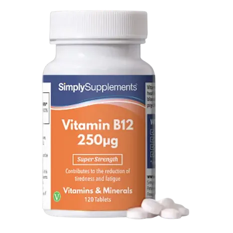 Simplysupplements Vitamin B12 Tablets 250mcg 120 Tablets