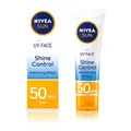 NIVEA SUN UV Face Suncream SPF 50 Shine Control 50ml