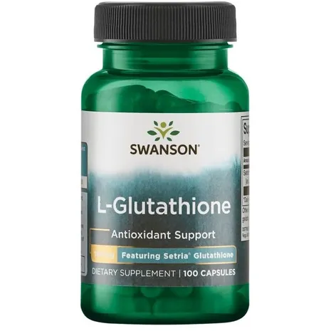 Swanson L-Glutathione, 100mg - 100 caps