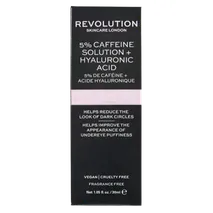 Revolution Skincare 5% Caffeine Solution + Hyaluronic Acid Targeted Under Eye Serum 30ml