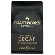 Roastworks Decaf Colombia Whole Bean Coffee 200g