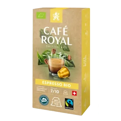 Café Royal Espresso BIO 10 pods for Nespresso