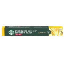 Starbucks Blonde Espresso Roast Decaf Nespresso 10 pods