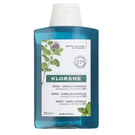 Klorane Aquatic Mint Cleansing Shampoo 200ml