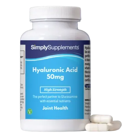 Simplysupplements Hyaluronic Acid Capsules 50mg 60 Capsules