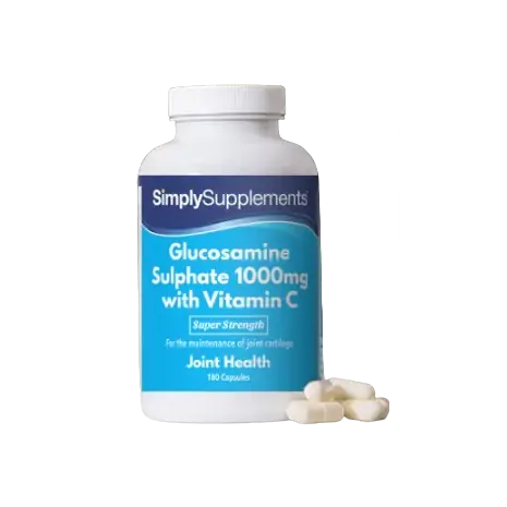 Simplysupplements Glucosamine 1,000mg with Vitamin C Capsules 360 Capsules (180+180)