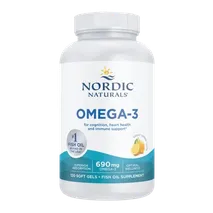 Nordic Naturals Omega 3  690mg Lemon - 120 softgels