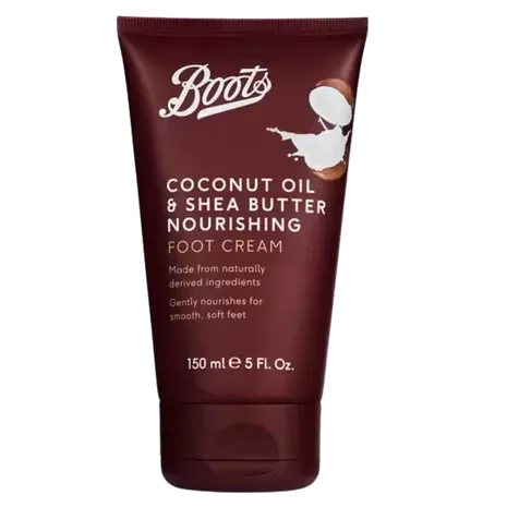 Boots CARE Moisturising Foot Cream Coconut & Shea 150ml