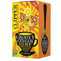 Clipper organic groovy ginger hemp infusion 20 bags