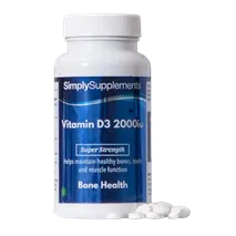 Simplysupplements Vitamin D3 Tablets 2,000iu 120 Tablets