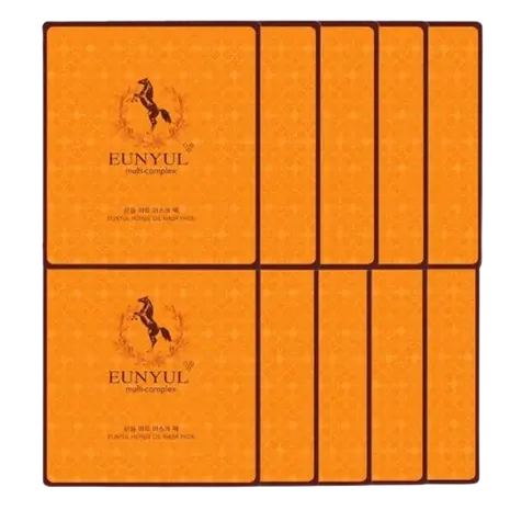 EUNYUL - Horse Oil Mask Pack - 10pcs
