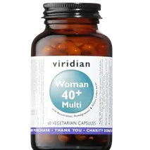 Viridian Women 40+ Multivitamin Veg Caps 60