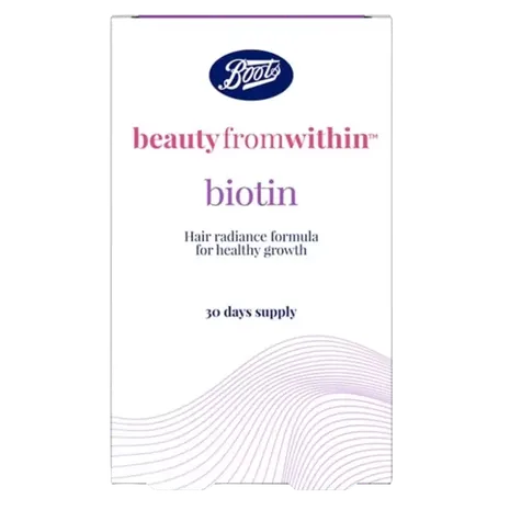 Boots Beauty From Within Biotin 900 µg 30 Tablets