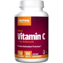 Jarrows Formulas Vitamin C (Buffered) + Citrus Bioflavonoids, 750mg - 100 tabs