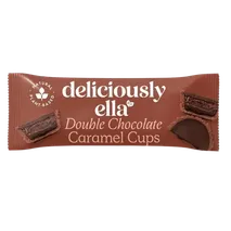 Deliciously Ella Double Chocolate Caramel Cups 36g
