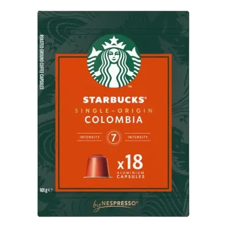 Starbucks Colombia Nespresso 18 pods