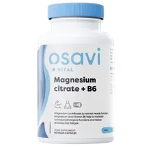 Osavi Magnesium Citrate + B6 375mg + 4.2mg 90 Capsules